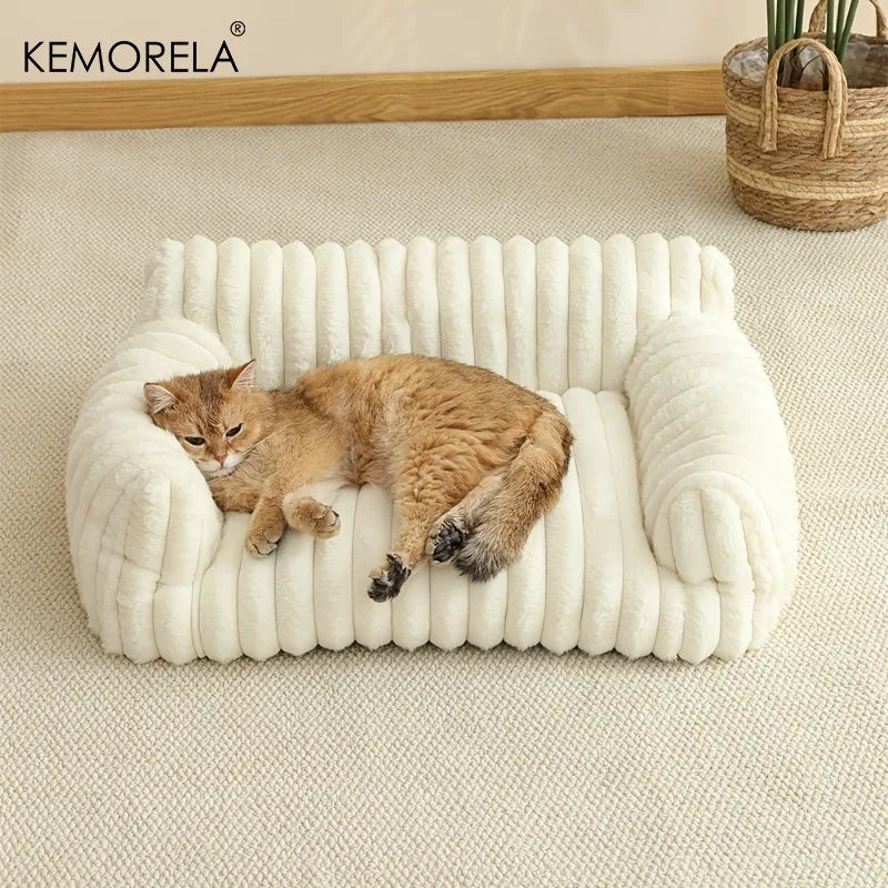 Striped Cat Sofa Bed