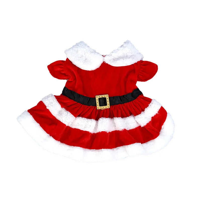Christmas Santa Pet Dress Costume