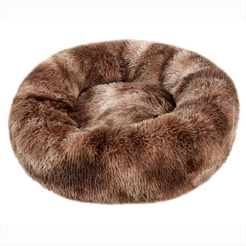 Round Plush Pet Bed