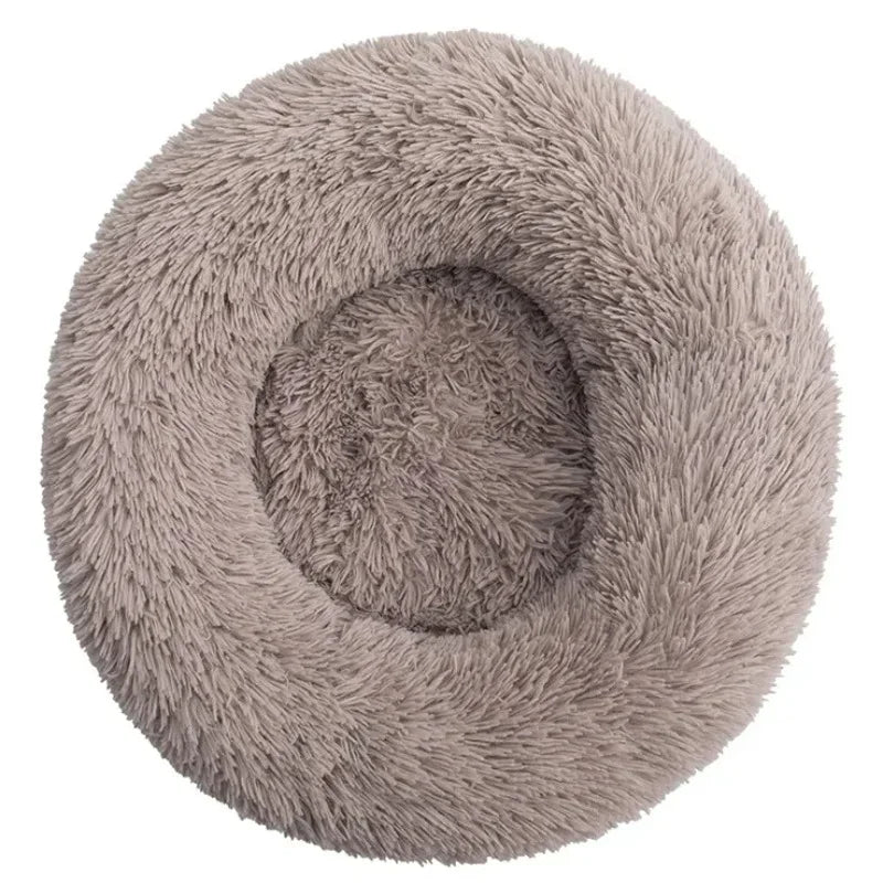 Round Plush Pet Bed